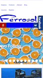 Mobile Screenshot of ferreteriaferrosol.com